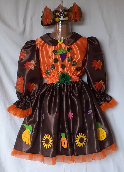 Rochita Printesa toamnei pentru copii intre 3 si 13 ani