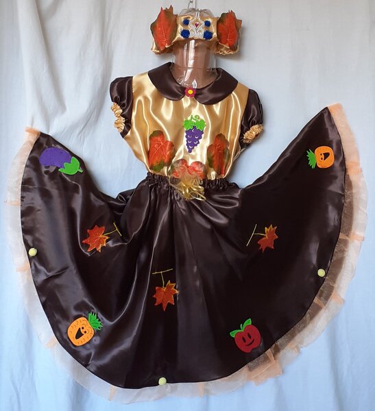 Rochita Printesa toamnei pentru copii intre 3 si 13 ani